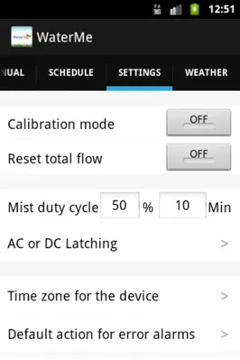 WaterMe android App screenshot 1