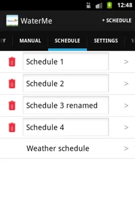 WaterMe android App screenshot 2