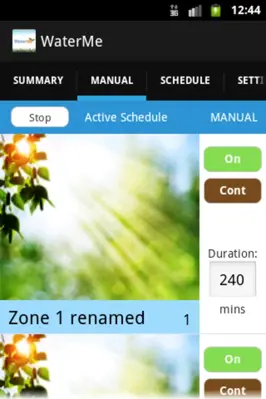 WaterMe android App screenshot 3